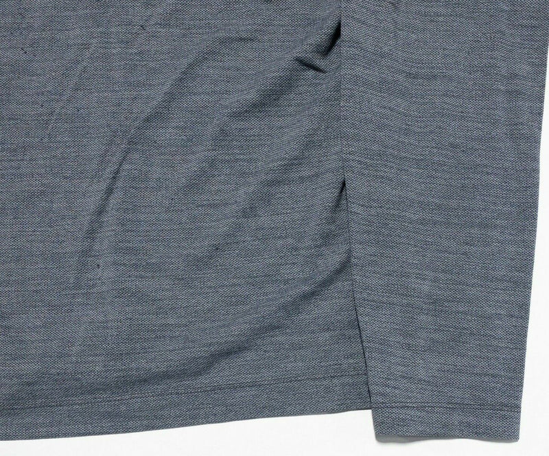Mack Weldon T-Shirt Men's XL Gray Wicking Stretch Fitness Crewneck Long Sleeve