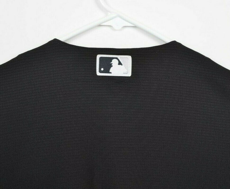 Chicago White Sox Men's Sz Medium Majestic CoolBase Black Sewn Baseball Jersey