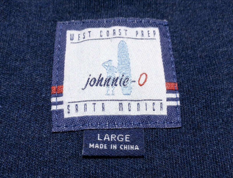 Chicago Cubs Sweatshirt Women's Large johnnie-O Bear Bat Logo 1/4 Zip Pullover