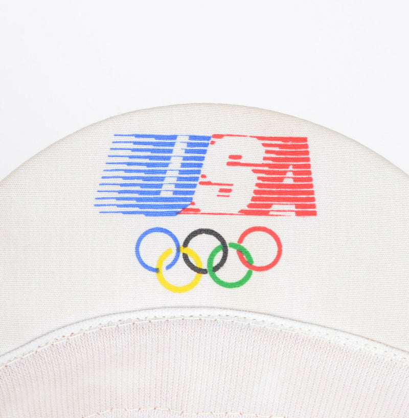 Vintage Levi's 1984 Olympics Men's Striped Team USA American Cycling Racing Hat