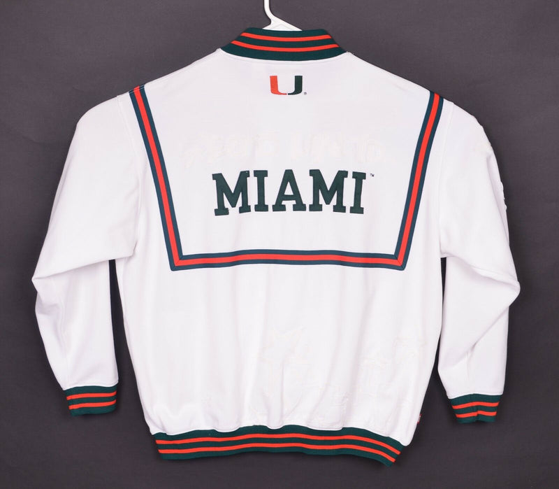 Miami Men's Sz Medium Ecko Unlimited Hurricanes NCAA Cheerleader Varsity Jacket
