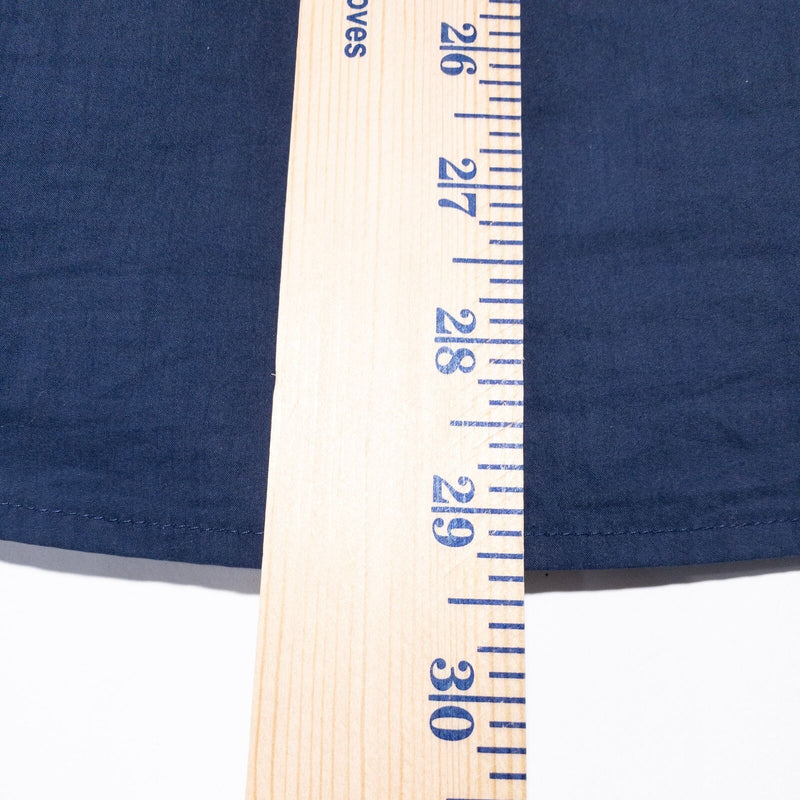 Eton Wind Vest Men's Medium Full Zip Water Repellant Navy Blue Pockets