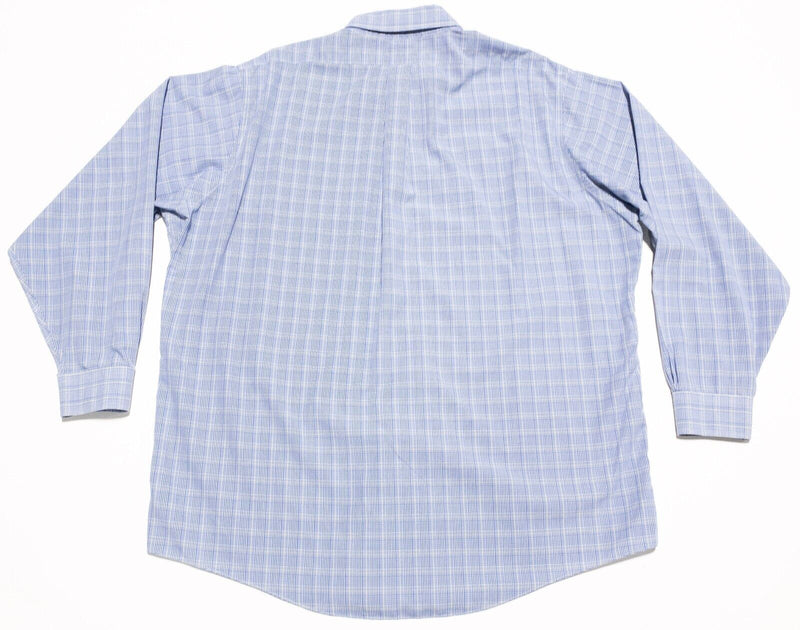 Brooks Brothers Shirt 17.5-35 Traditional Fit Men's Non-Iron Blue Button-Down