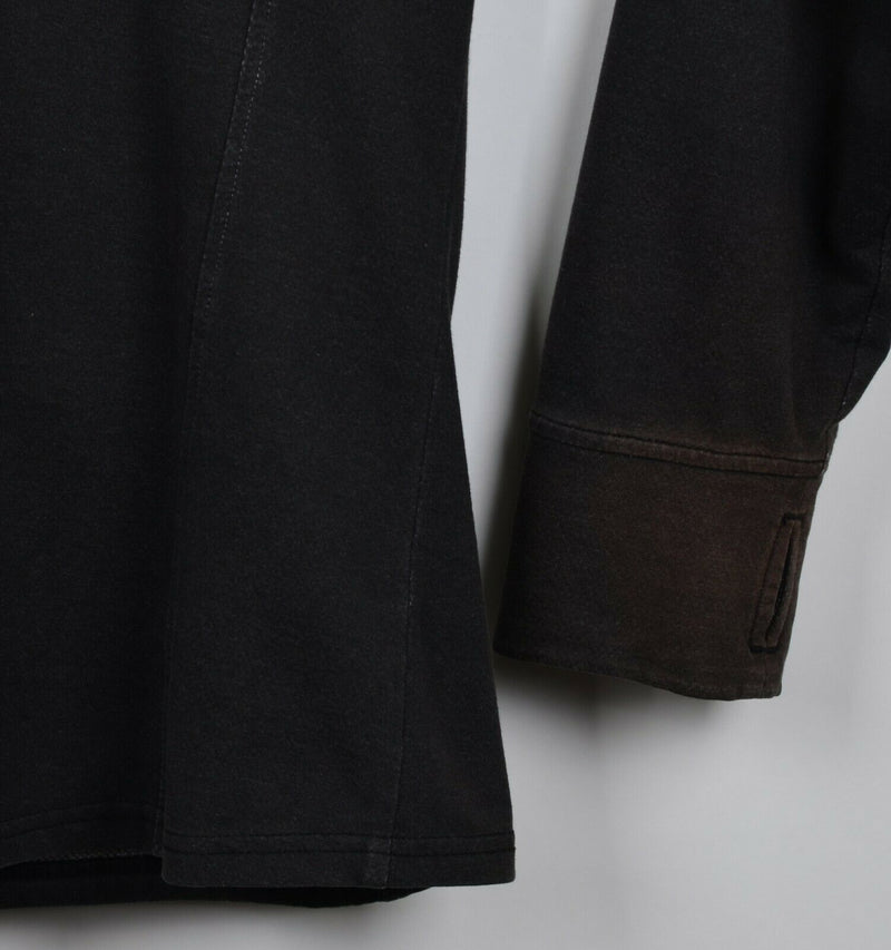 KUHL Women's 2X Snap-Front Dark Gray/Black Soft Krush Jacket