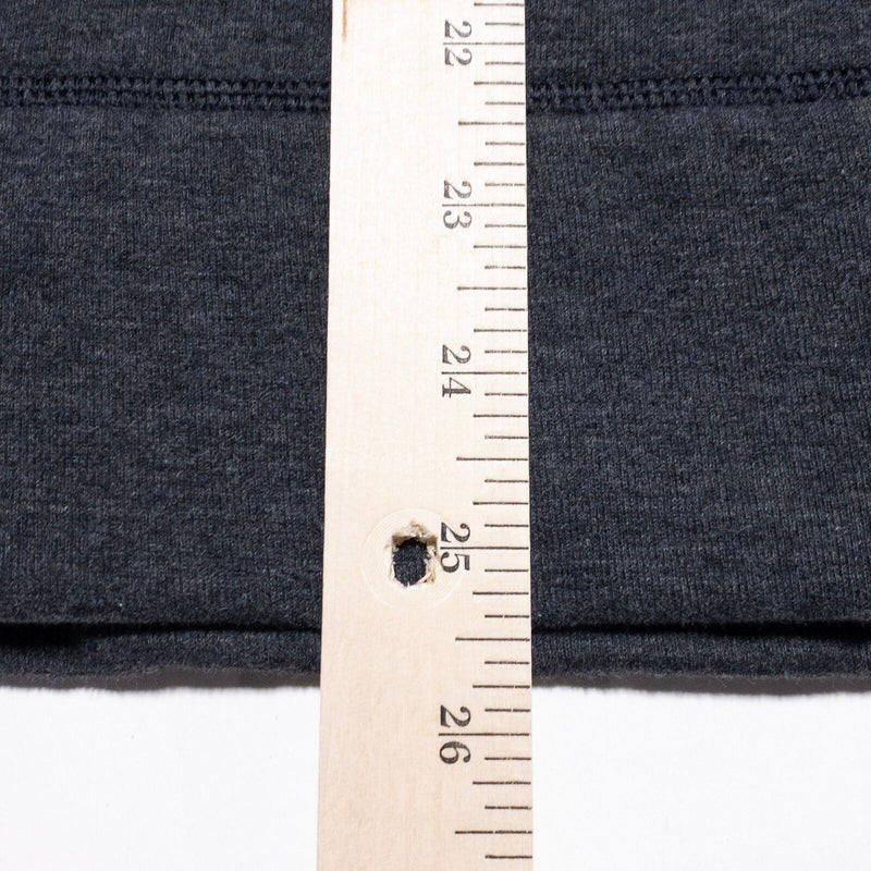 Lululemon Sweatshirt Men's Fits XL Pullover Gray Pockets Henley 2-Button Band