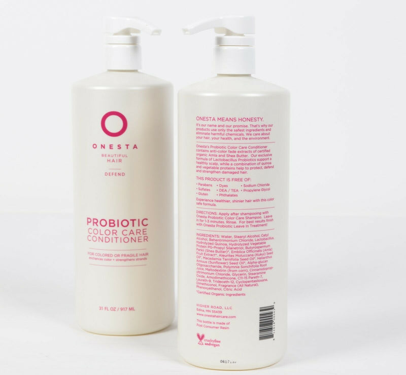 Onesta Defend Probiotic Color Care Conditioner - Jumbo 31 fl oz (2 Pack)
