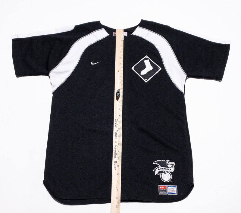 Chicago White Sox Jersey Youth's Large Nike Team MLB Baseball Black White Boy's