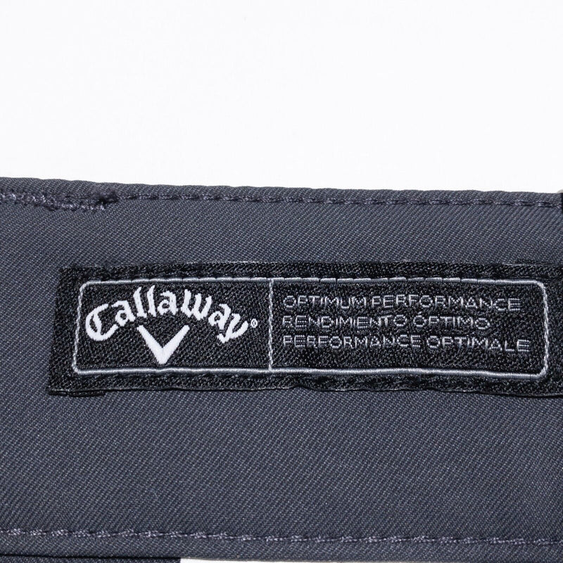 Callaway Golf Pants Men's 34x32 Charcoal Gray Moisture Wicking Stretch Opti Dri