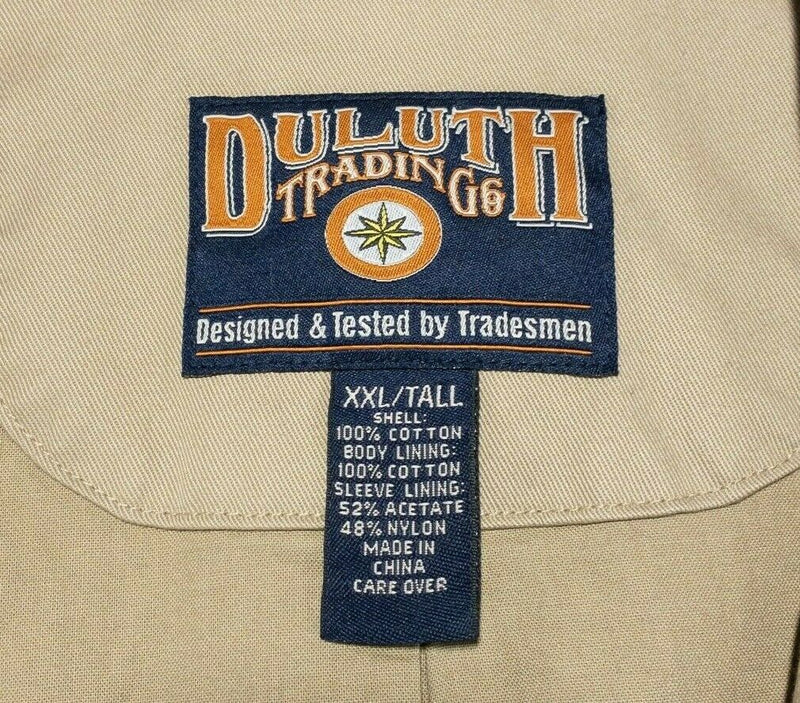 Duluth Trading Co. Men's 2XLT (2XL Tall) Fire Hose Presentation Canvas Blazer