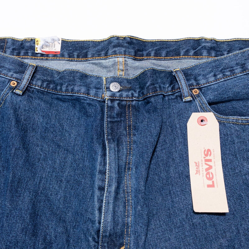 Levi's 560 Jeans Men's 48x30 Comfort Fit Big and Tall Loose Dark Blue Wash