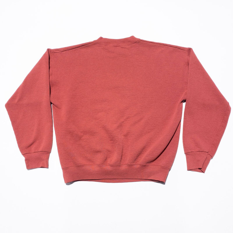 Vintage Santa Fe Sweatshirt Men's Large Tourist Red Washed 90s Southwest Graphic