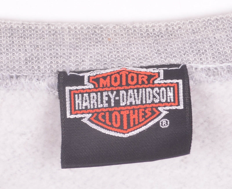 Vintage 1991 3D Emblem Men's Large Harley-Davidson Eagle Born in USA Sweatshirt