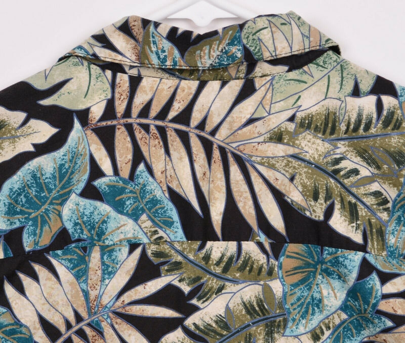 Tori Richard Mens XL Floral Multi-Color Cotton Lawn USA Hawaiian Shirt