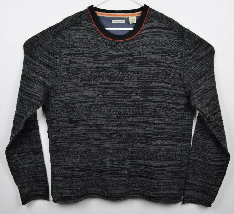 Carbon 2 Cobalt Men's XL Viscose Wool Blend Black Gray Pullover Crewneck Sweater