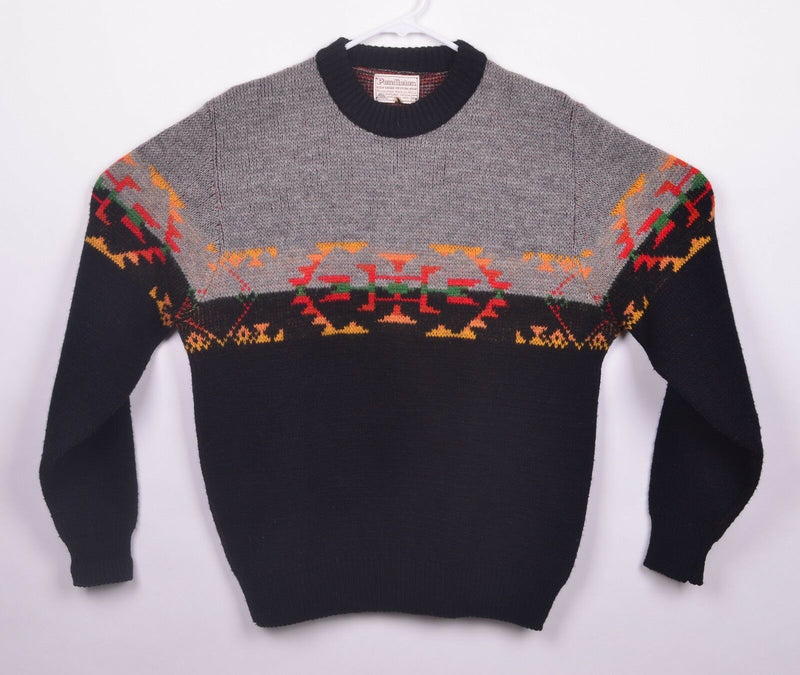 Vtg Pendleton Men's Sz Medium High Grade Western Wear Aztec Crewneck Sweater