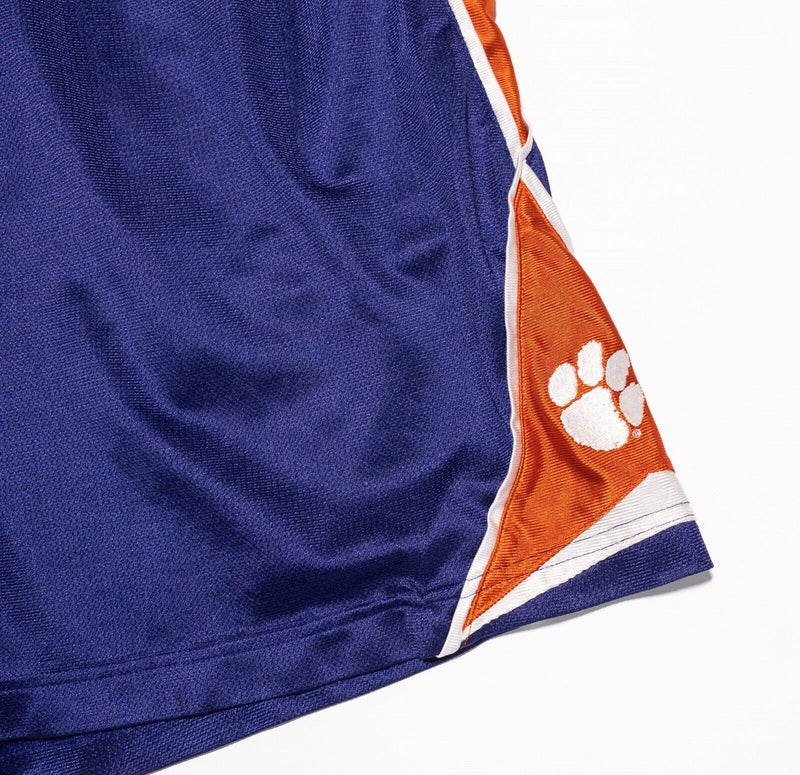 Clemson Tigers Nike Shorts Large Men's Purple Orange Athletic Team Basketball
