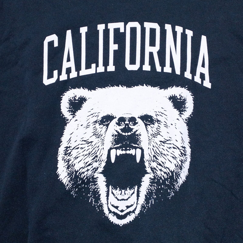 Brandy Melville California Sweatshirt Women's One Size Bear John Galt Navy Blue