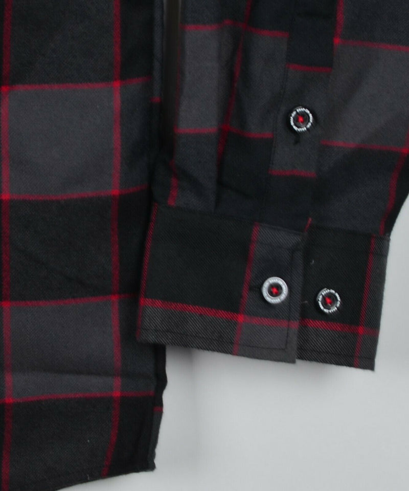Dixxon Flannel Co. Men's XL Snap-On Tools Plaid D-Tech Flannel Shirt