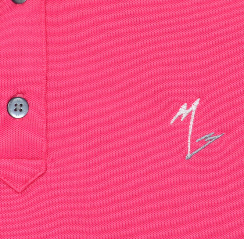 FootJoy Men's Large Solid Hot Pink FJ Golf Wicking Performance Polo Shirt