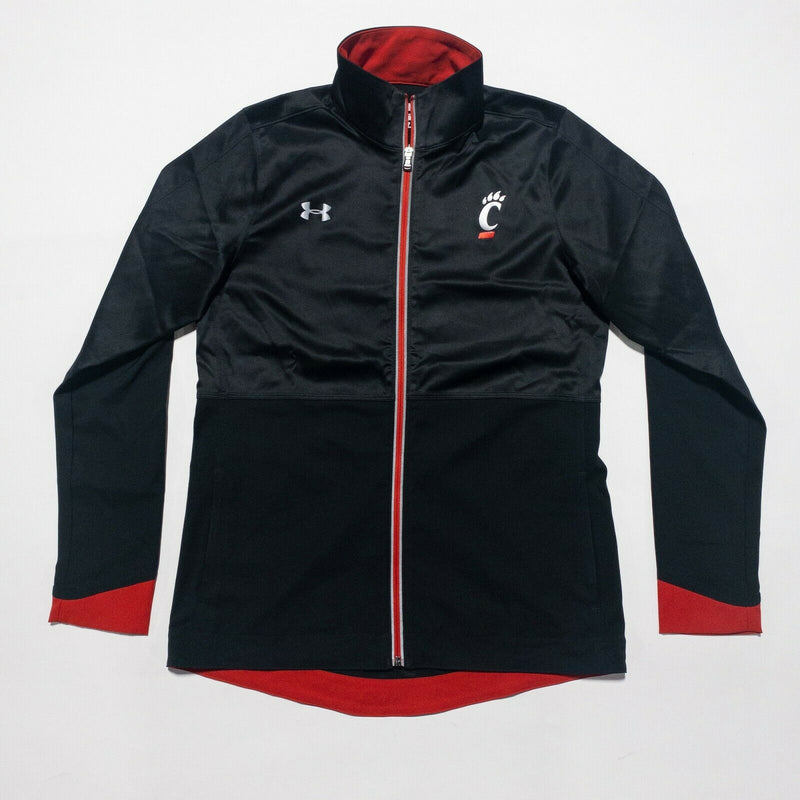 Cincinnati Bearcats Women's Small Loose Under Armour Full Zip Team Issue Jacket