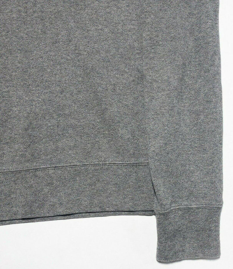 Polo Ralph Lauren Sweatshirt Men's Small Cowl High Neck Heather Gray Sweater