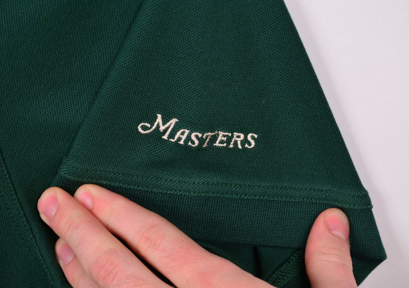 Masters Collection Men's Sz Large Forest Green Pima Cotton Polo Golf Shirt