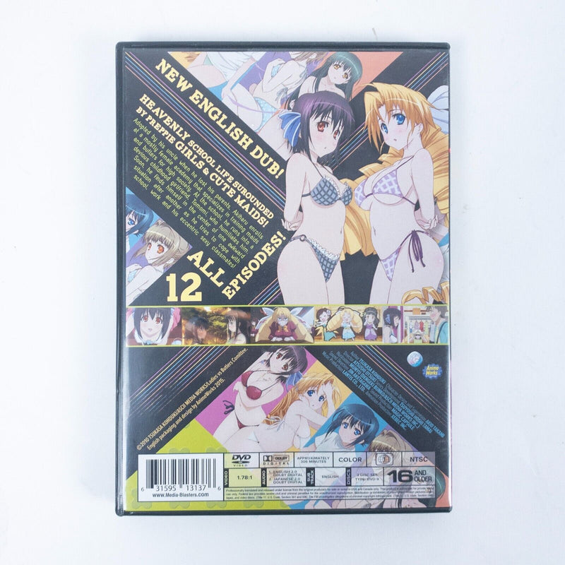 Ladies Versus Butlers (DVD, 3-Disc Set) Anime English Dub 12 Episodes