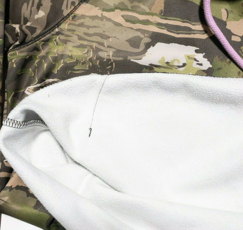 Under armour Camouflage ColdGear UA Storm Hoodie Sweatshirt Women's Medium Loose