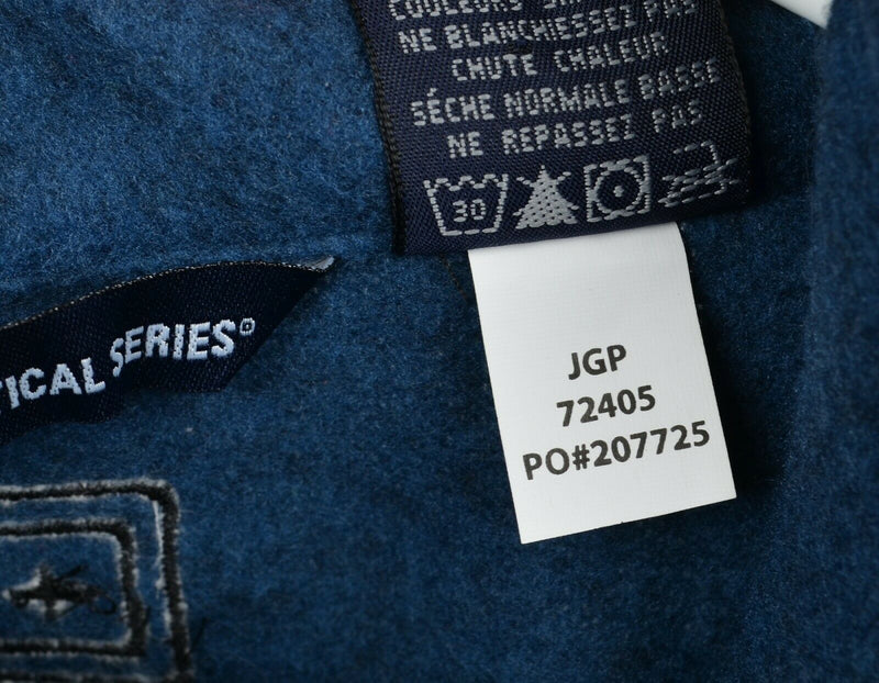 5.11 Tactical Series Men's 2XL Blue 1/4 Zip Padded Fleece Sweater Jacket