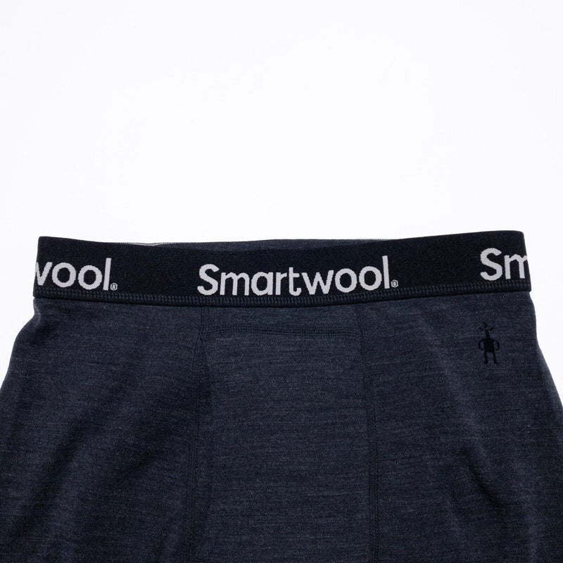 SmartWool Base Layer Pants Men's Small Merino 250 Wool Black/Gray Compression