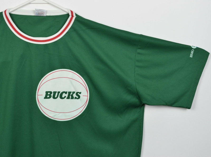 Milwaukee Bucks Men's XL Retros 70s Style Green Park Antony NBA Shirt Jersey