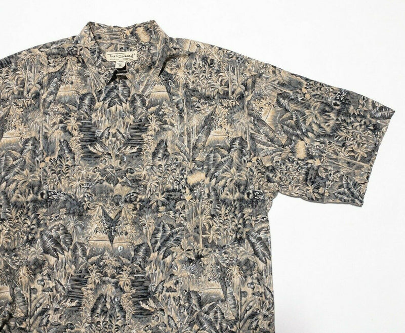 Tori Richard Hawaiian Shirt XL Men's Cotton Lawn Floral Print Vintage 90s Aloha