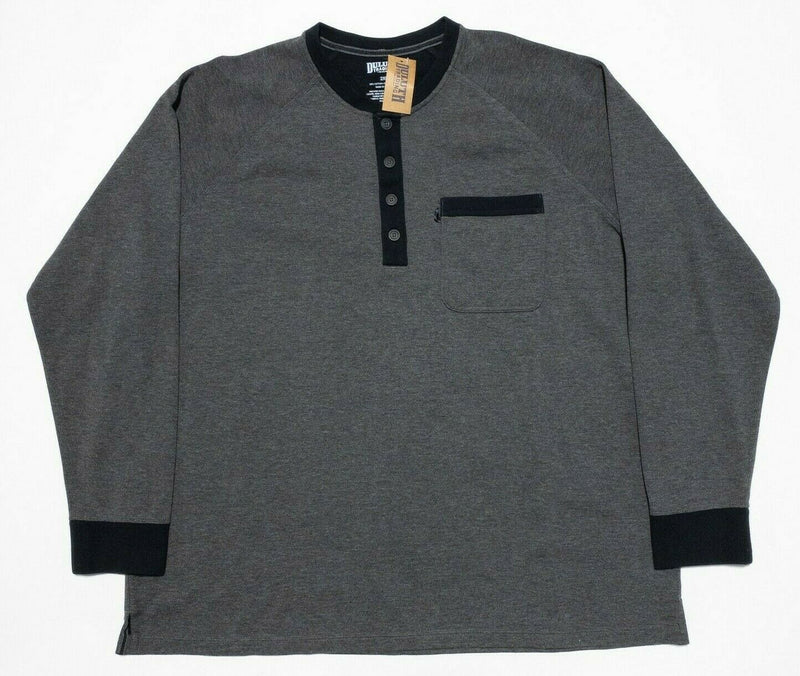 Duluth Trading Co. Men's 2XL Doubletime Knit Gray Long Sleeve Crew Sweatshirt