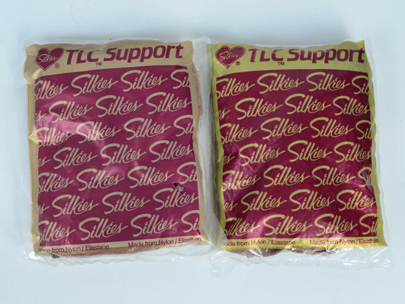 Lot of 20 Silkies TLC Support Pantyhose 232 Large Honey/Beige Total Leg Control