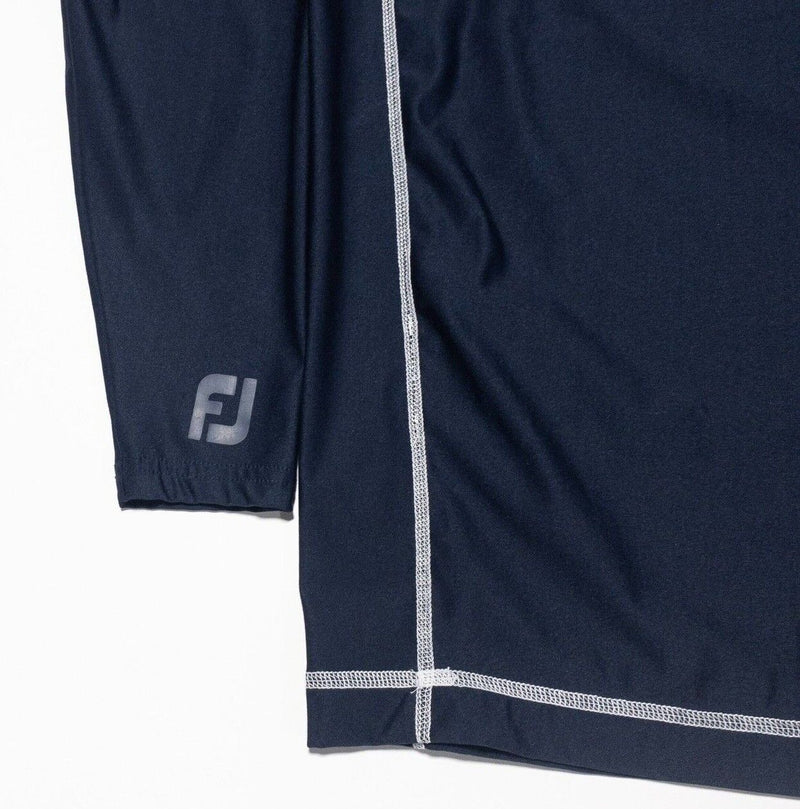 FootJoy Thermal Base Layer Large Men's Navy Blue Golf Long Sleeve Wicking