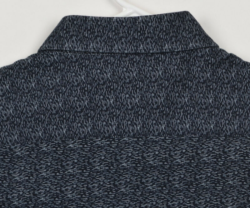 Stone Rose Men's Sz XL 5 Gray Black Geometric Soft Stretch Long Sleeve Shirt