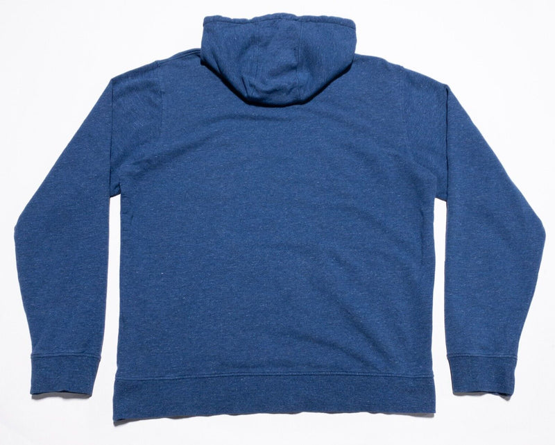 Peter Millar Hoodie Men's Fits Large Pullover Sweatshirt Lava Wash Blue Golf