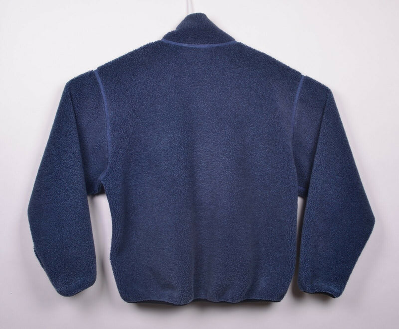 Marmot Men's Sz XL Blue Fuzzy Fleece Jacket