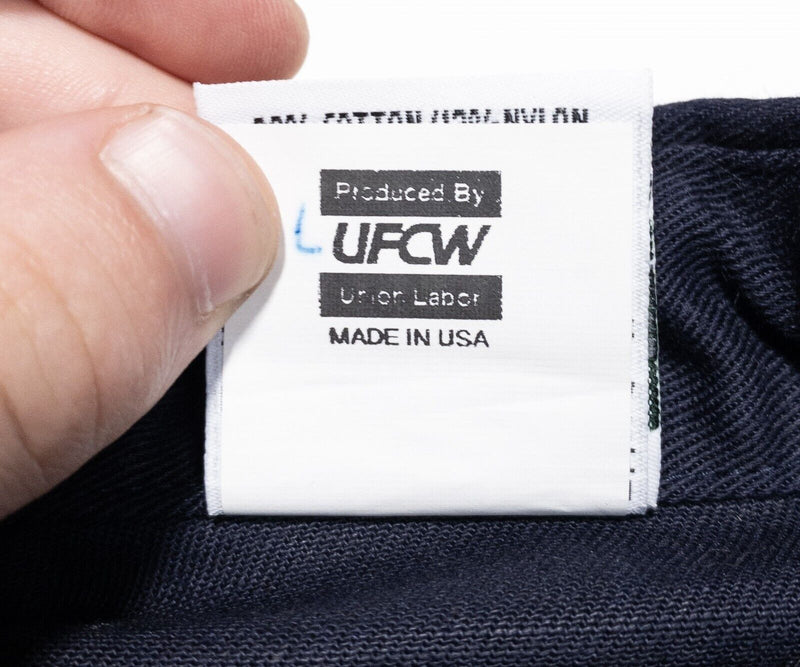 Westex Flame Resistant Shirt Men's Medium Indura Ultra Soft Navy FR Long Sleeve