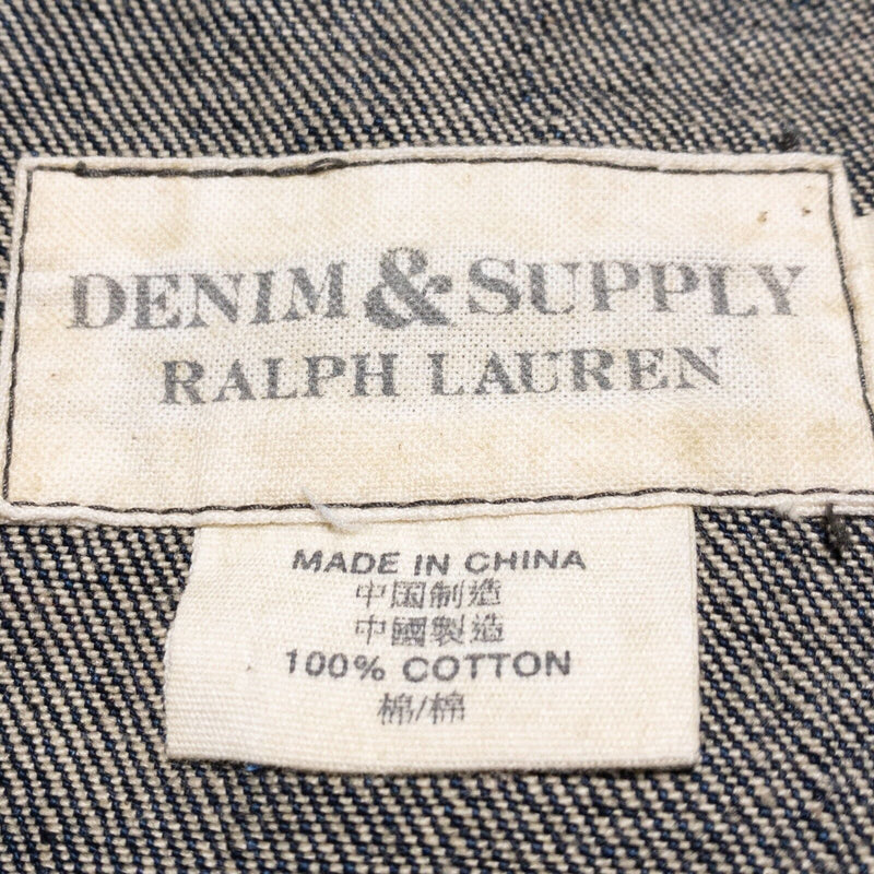 Ralph Lauren Denim & Supply Jean Jacket Men's Large Aztec Southwestern RRL Style