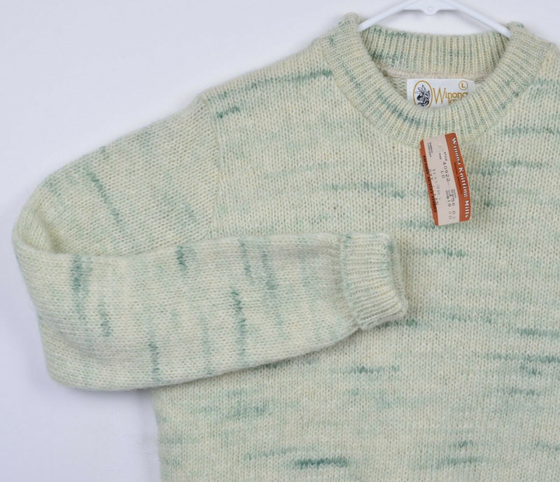 Vintage 80s Winona Knits Women's Large? 100% Wool Minnnesota Pullover Sweater