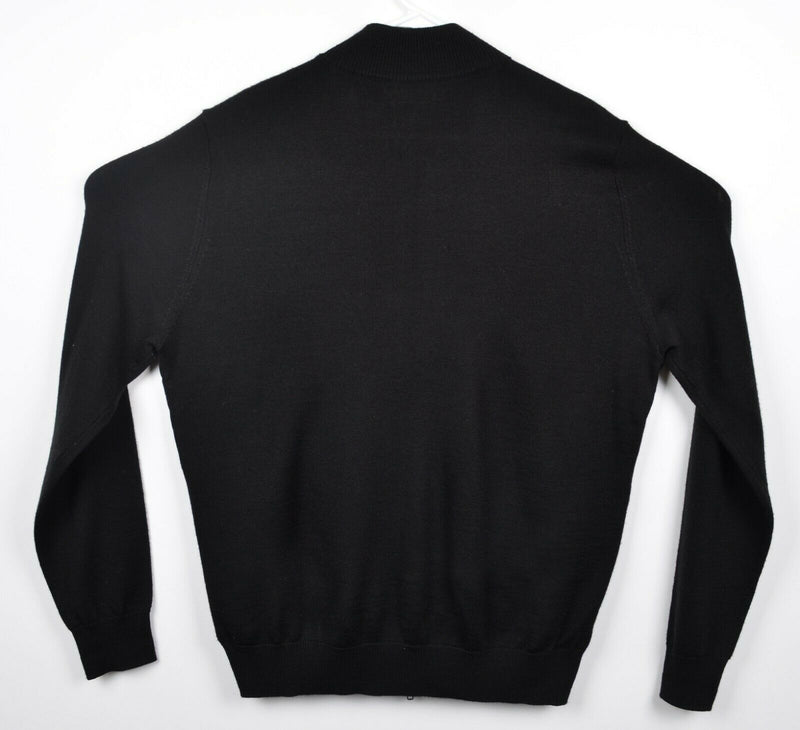 VINCE. Men's XL Wool Blend Quilted Varsity Bomber Full Zip Sweater Jacket
