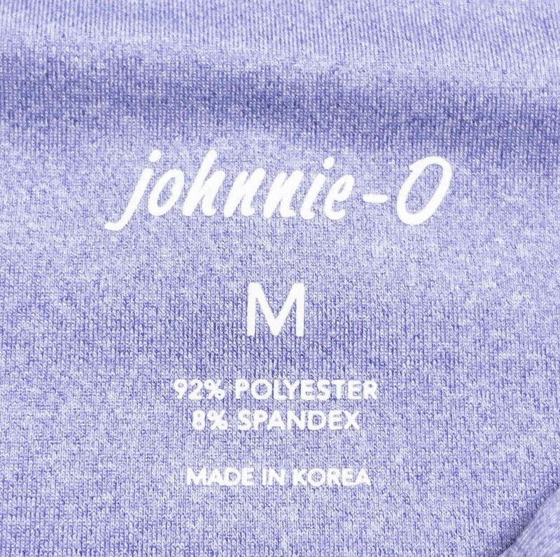 Johnnie-O Prep-Formance Polo Shirt Men’s Medium Purple Wicking Golf Preppy