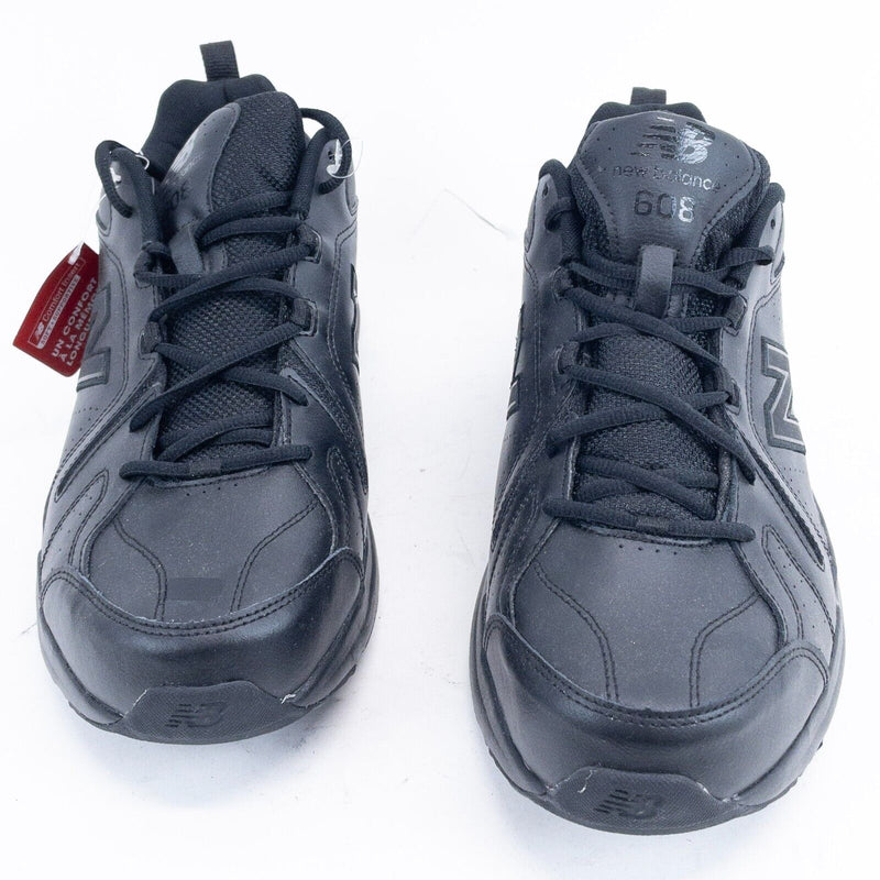 New Balance Work Shoes Men's 13 Width 4E Wide Slip Resistant 608 Black MX608AB5