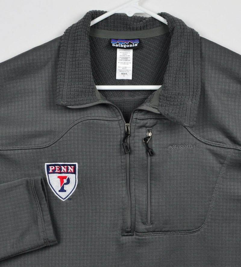 University of Pennsylvania Patagonia Men's Large 1/4 Zip R1 Regulator Jacket