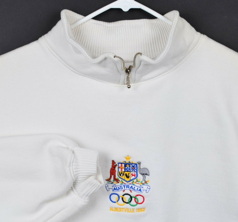 Vintage 1992 Winter Olympics Men's Large Albertville Team Australia Sweatshirt