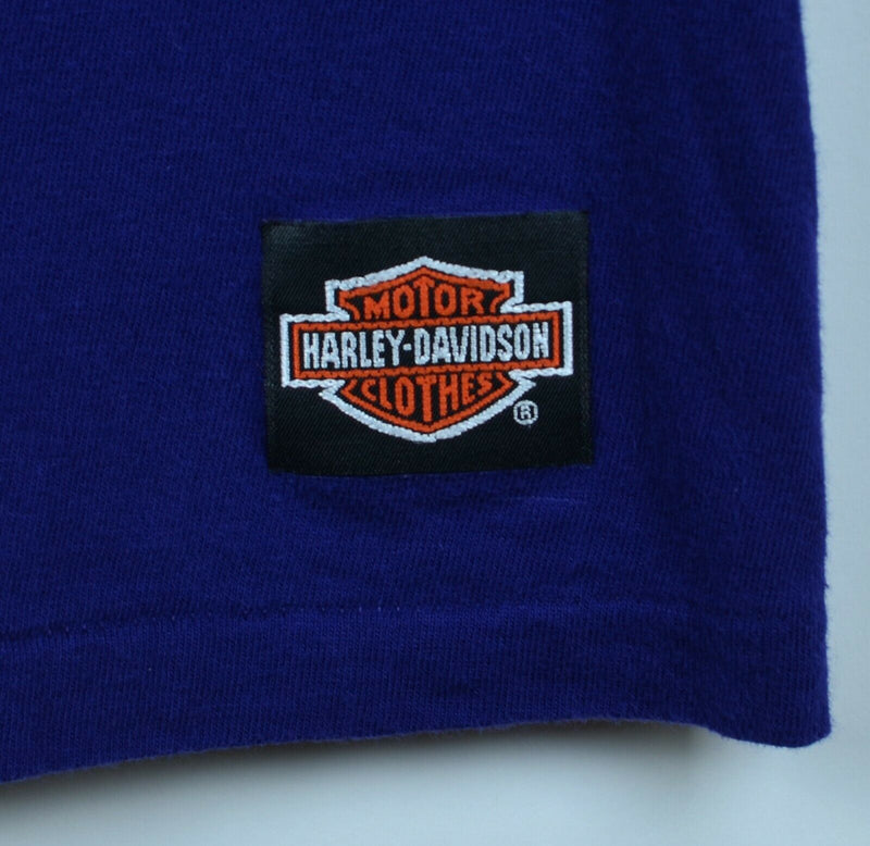 Vintage 1992 Harley-Davidson Men's Large Eagle Globe Emblem Owner Group T-Shirt