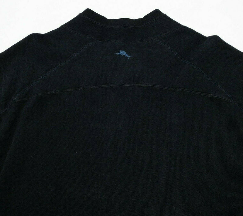 Tommy Bahama Reversible Flip Side Classic Full Zip Vest Blue Black Men's 4XL