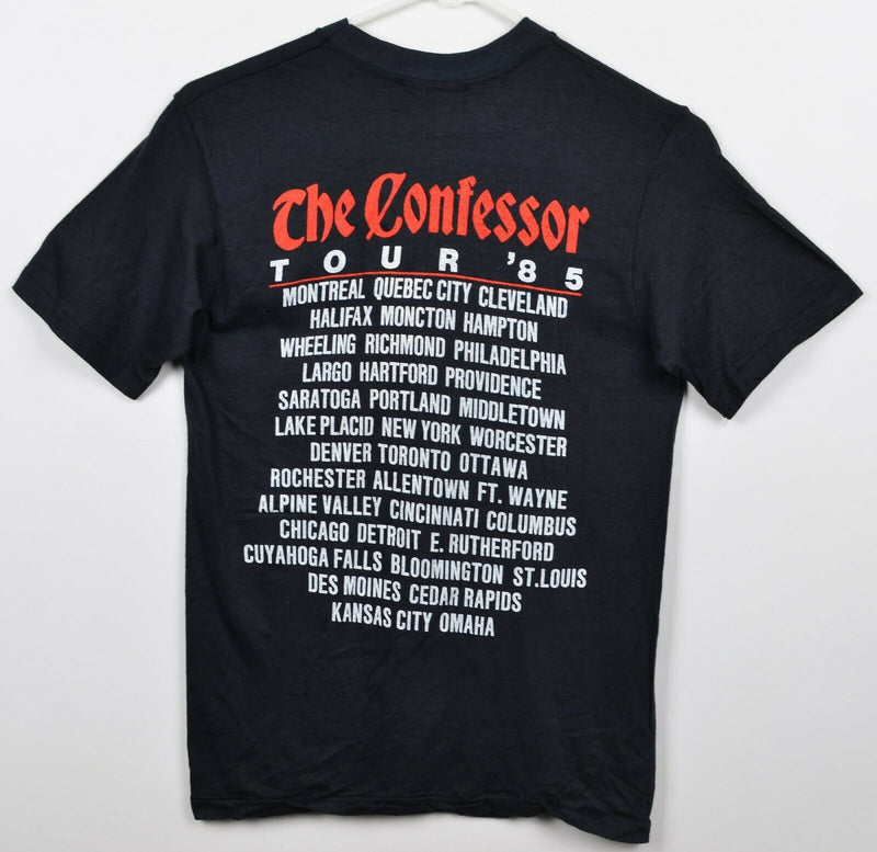 Vtg 1985 Joe Walsh Men's Small The Confessor Eagles Tour Hanes Tag T-Shirt