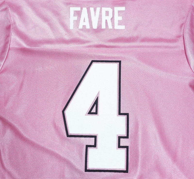 Brett Favre Green Bay Packers Jersey Women's Large Pink NFL